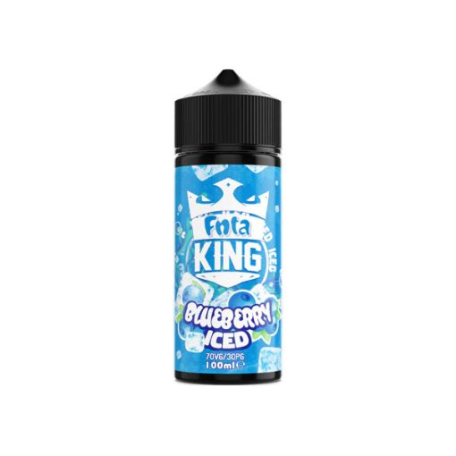 King E-Liquids Fnta King Blueberry Iced 100ml shortfill