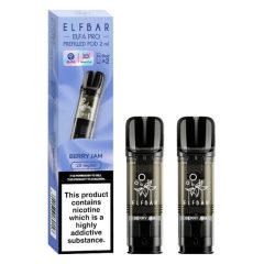   ELFA Pro Blueberry Snoow 20mg/ml prefilled pod cartridge 2pcs