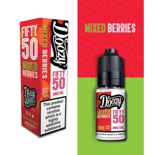 Doozy Vape Co Mixed Berries 10ml 3mg/ml eliquid