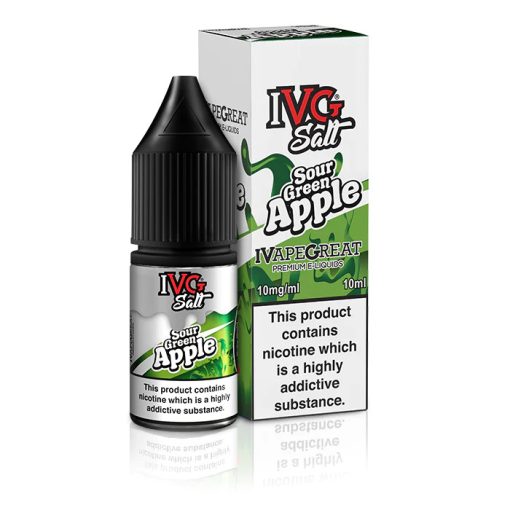 IVG Sour Green Apple 10ml 10mg/ml nikotinsó