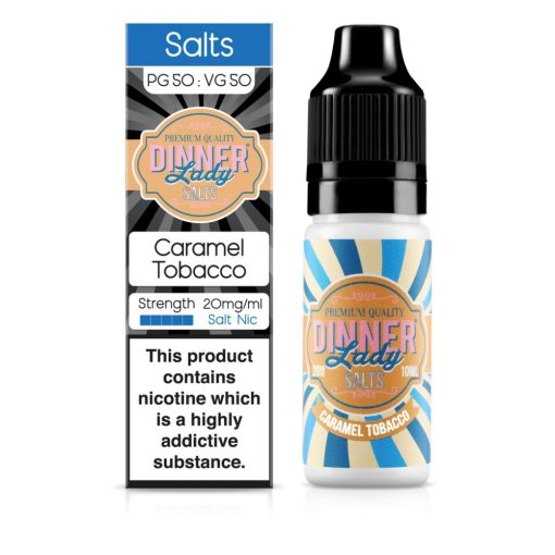 Dinner Lady Caramel Tobacco 10ml 20mg/ml nikotinsó