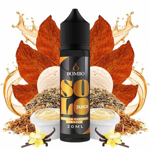 Bombo Solo Juice Vanilla Custard Tobacco 20ml longfill