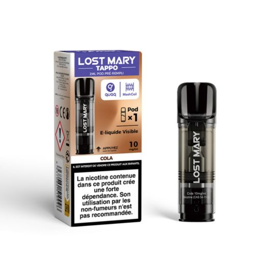 Lost Mary Tappo Cola előretöltött podfej 10mg/ml