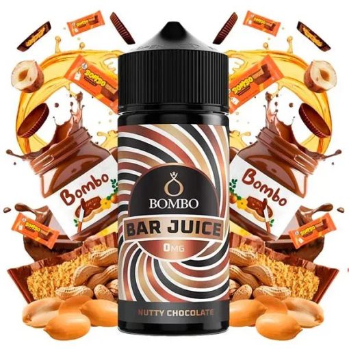 Bombo Bar Juice Nutty Chocolate 100ml shortfill