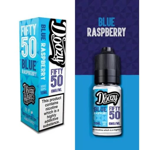 Doozy Vape Co Blue Raspberry 10ml 6mg/ml eliquid