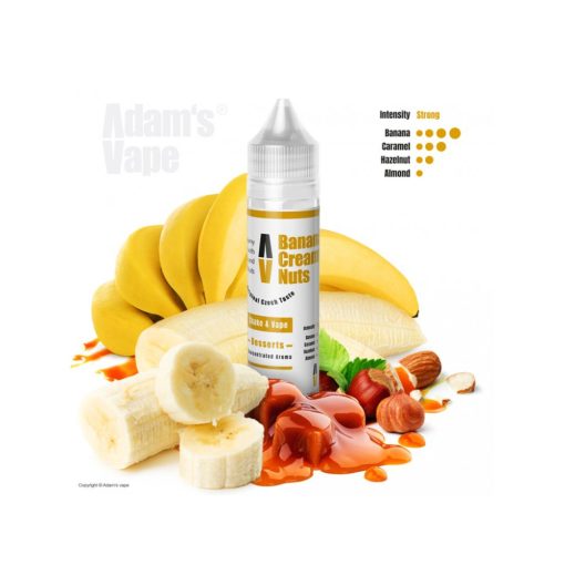 Adam's Vape Banana Creamy Nuts 10ml longfill