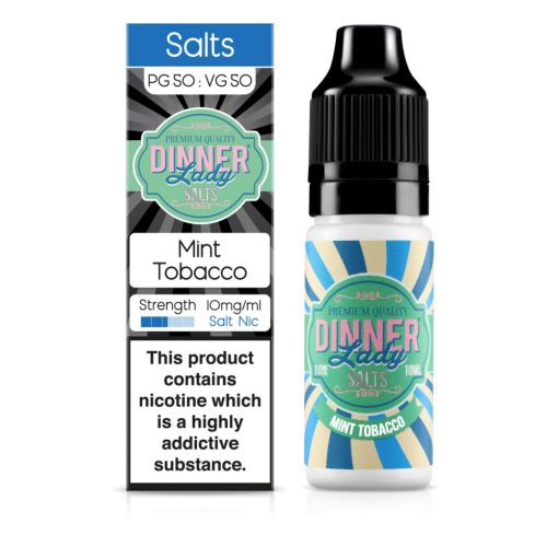 Dinner Lady Mint Tobacco 10ml 10mg/ml nikotinsó