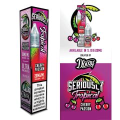   Doozy Vape Co Seriously Tropical Cherry Passion 10ml 20mg/ml nikotinsó