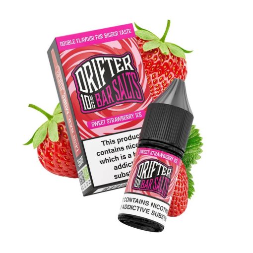 Juice Sauz Drifter Sweet Strawberry Ice 10ml 10mg/ml nikotinsó