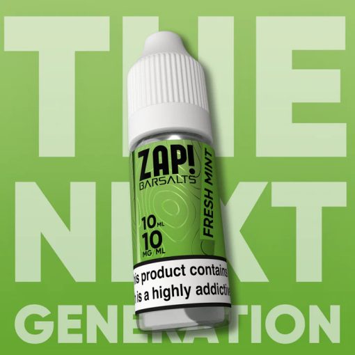 ZAP! Juice Bar Salt Fresh Mint 10ml 10mg/ml nikotinsó