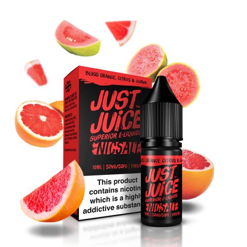 Just Juice Blood Orange Citrus Guava 10ml 20mg/ml nicsalt