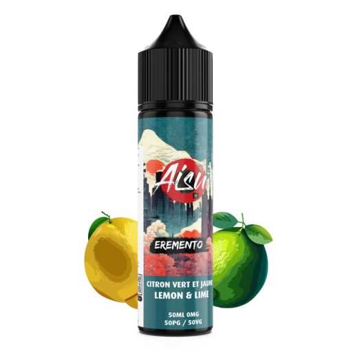 Aisu Eremento Lemon Lime 50ml shortfill