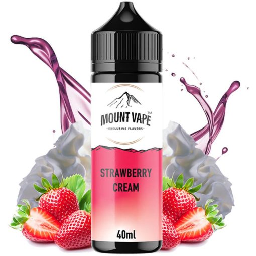 [Kifutott] Mount Vape Strawberry Cream 40ml longfill