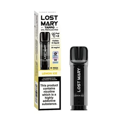 Lost Mary Tappo Lemon Ice előretöltött podfej 20mg/ml 2db