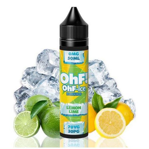 OhF! Ice Lemon Lime 50ml shortfill (30PG/70VG)