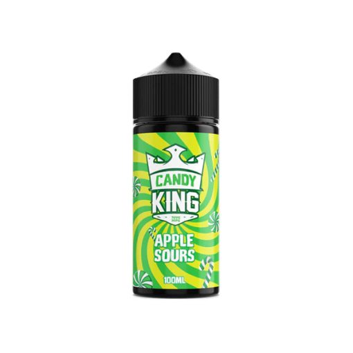 King E-Liquids Candy King Apple Sours 100ml shortfill