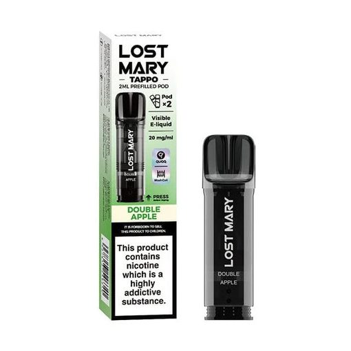 Lost Mary Tappo Double Apple prefilled pod cartridge 20mg/ml 2pcs