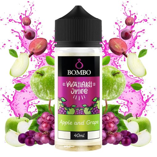 [Kifutott] Bombo Wailani Juice Apple and Grape 40ml longfill