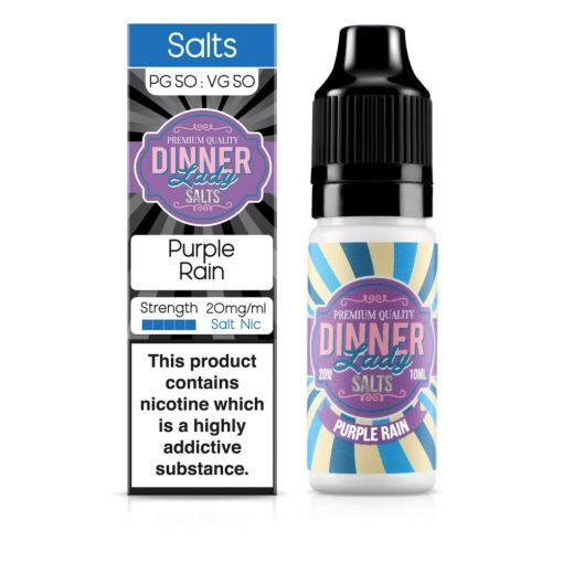 Dinner Lady Purple Rain 10ml 20mg/ml nicsalt