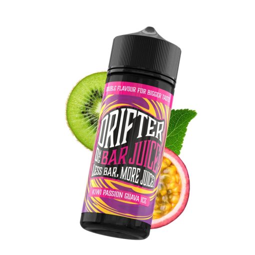 [Kifutott] Juice Sauz Drifter Bar Juice Kiwi Passion Guava Ice 24ml longfill