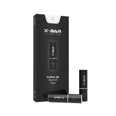 X-BAR Filter Pro cserélhető szipka Fekete (10db)