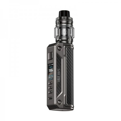 [Kifutott] Lost Vape Thelema Solo 100W Kit Gunmetal Carbon Fiber