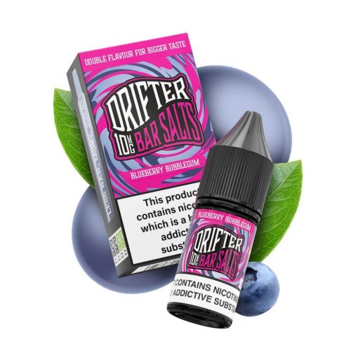 Juice Sauz Drifter Blueberry Bubblegum 10ml 10mg/ml nikotinsó