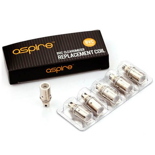 Aspire BVC 1,8ohm coil 5pcs