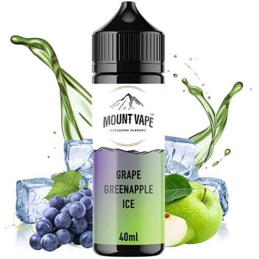 [Kifutott] Mount Vape Grape Green Apple Ice 40ml longfill