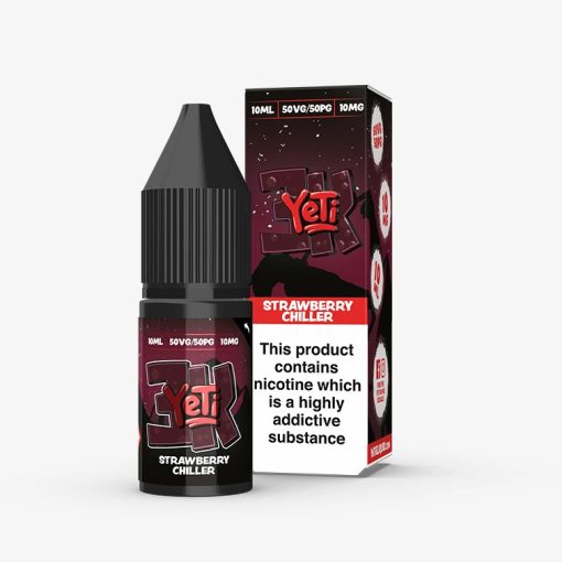 Yeti Strawberry Chiller 10ml 20mg/ml nikotinsó