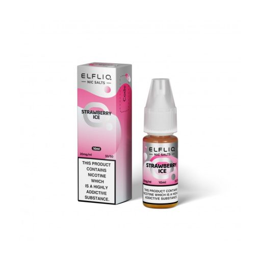 Elfliq Strawberry Ice 10ml 5mg/ml nikotinsó