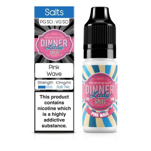 Dinner Lady Pink Wave 10ml 10mg/ml nicsalt