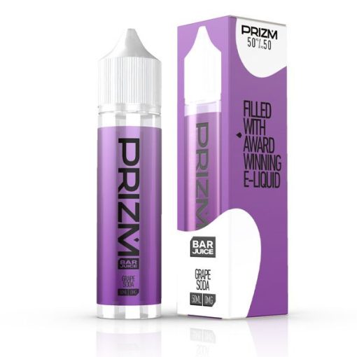 Prizm Bar Juice Grape Soda 50ml shortfill