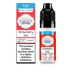 Dinner Lady Strawberry Ice 10ml 3mg/ml eliquid