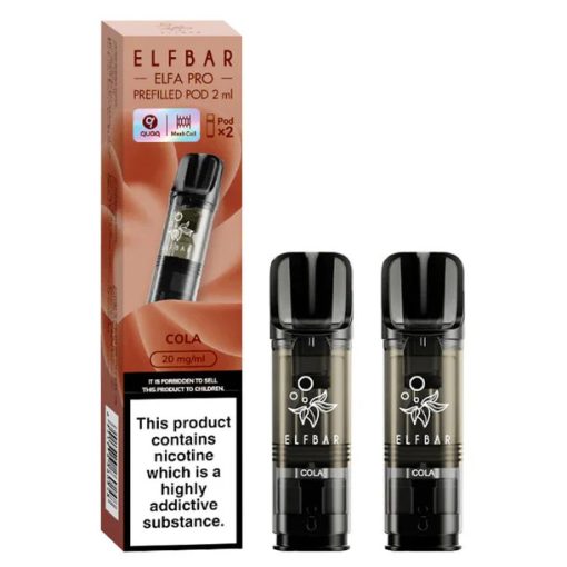 ELFA Pro Cola 10mg/ml prefilled pod cartridge 2pcs