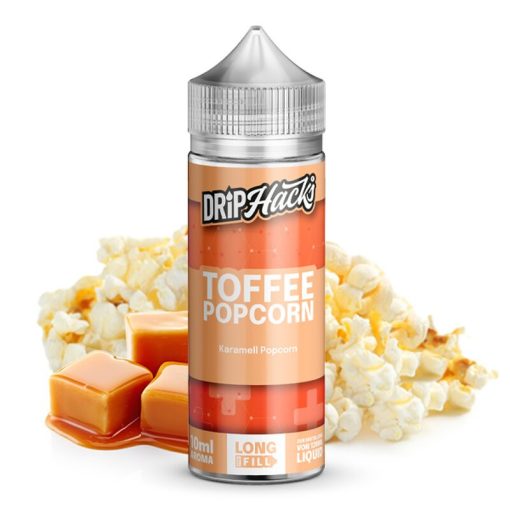 [Kifutott] Drip Hacks Toffee Popcorn 10ml longfill