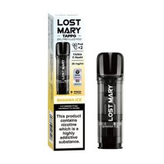   Lost Mary Tappo Banana Ice prefilled pod cartridge 20mg/ml 2pcs