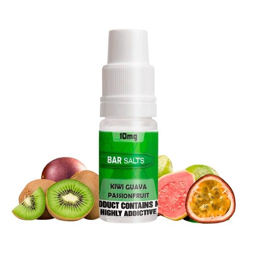 Bar Salts Kiwi Passionfruit Guava 10ml 10mg/ml nicsalt