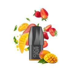   X-Bar Click & Puff Strawberry Mango 10mg/ml prefilled pod cartridge