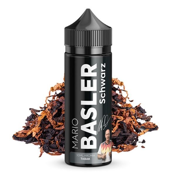 Kifutott Mario Basler Schwarz Tobacco 30ml aroma Liquid