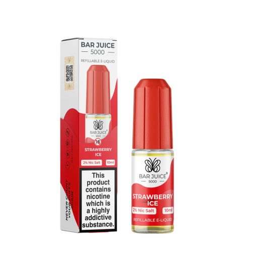 Bar Juice Strawberry Ice 10ml 10mg/ml nicsalt