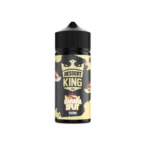 King E-Liquids Dessert King Banana Split 100ml shortfill