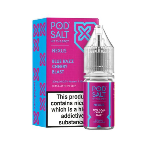 Pod Salt Nexus Blue Razz Cherry Blast 10ml 20mg/ml nikotinsó