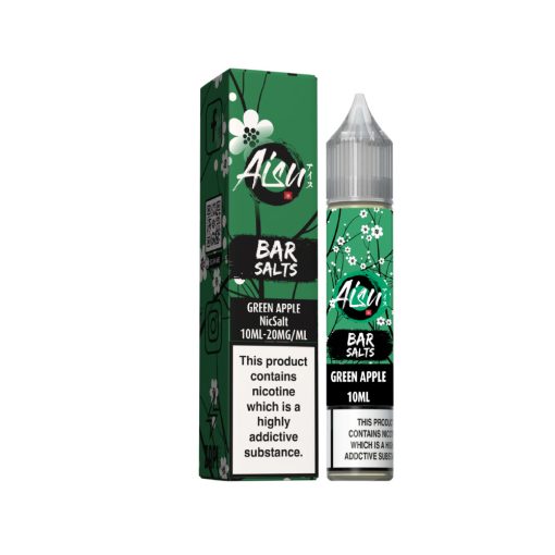 Aisu Bar Salts Green Apple 10ml 20mg/ml nikotinsó