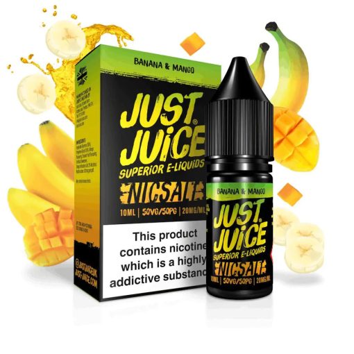 Just Juice Banana & Mango 10ml 20mg/ml nikotinsó