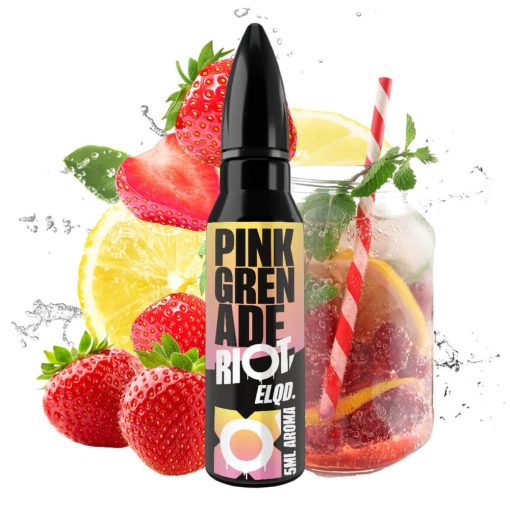 [Discontinued] Riot Squad Pink Grenade 5ml longfill