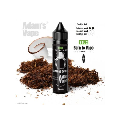 Adam's Vape Coconut Octane 10ml longfill