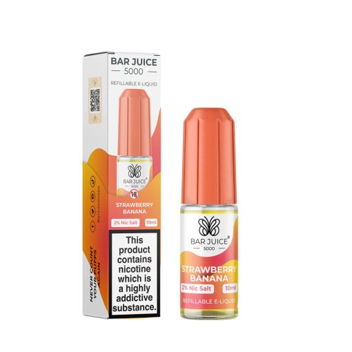 Bar Juice Strawberry Banana 10ml 20mg/ml nikotinsó