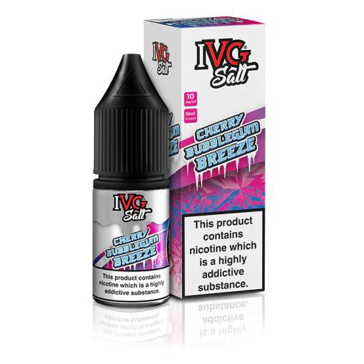 IVG Cherry Bubblegum Breeze 10ml 10mg/ml nicsalt