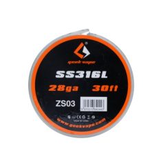 GeekVape SS316L 28GA ellenálláshuzal ZS03